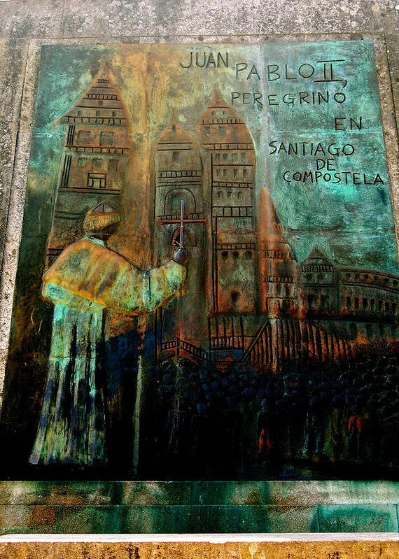 Carvings Poster featuring the photograph A little camino story.. by HweeYen Ong