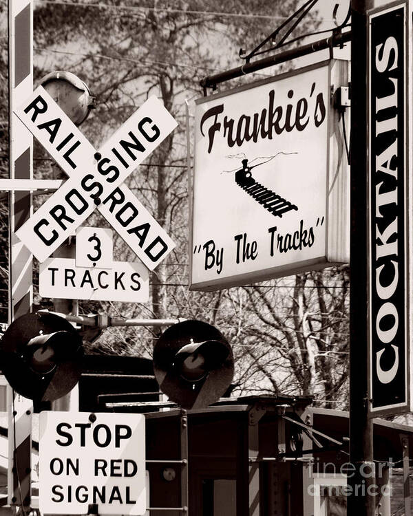 Bar Poster featuring the photograph Barhopping at Frankies 1 by Lee Craig