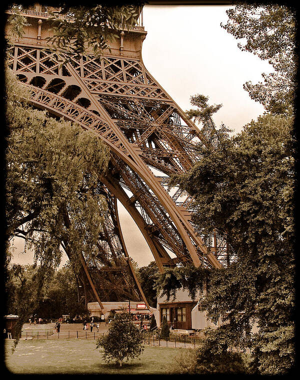 Eiffel Tower Poster featuring the photograph Paris, France - Eiffel by Mark Forte