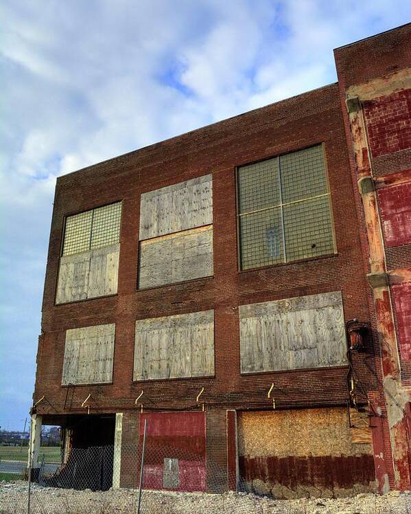 Abandoned Poster featuring the photograph Abandoned Warehouse by FineArtRoyal Joshua Mimbs