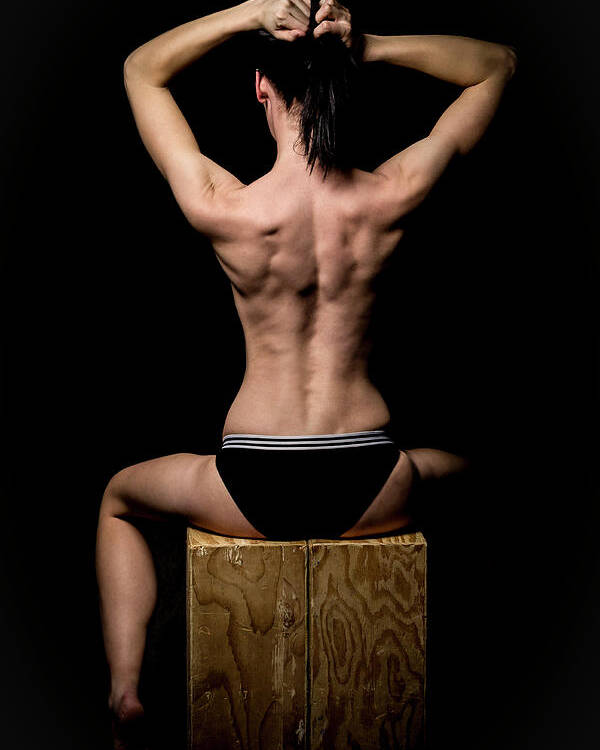 Back Poster featuring the photograph Bodyscape by La Bella Vita Boudoir