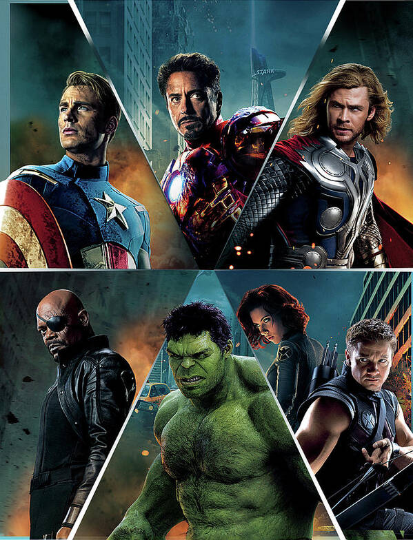 The Avengers 2012 Poster