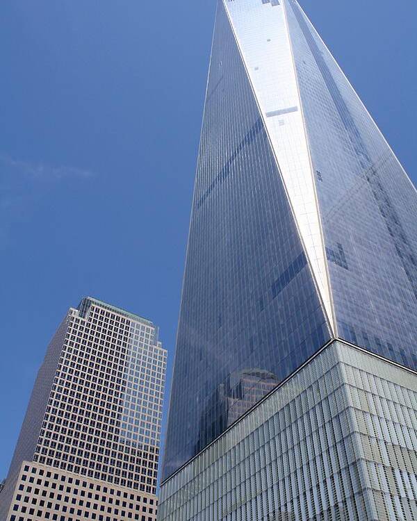 One World Trade Center Poster featuring the photograph One World Trade Center by Flavia Westerwelle