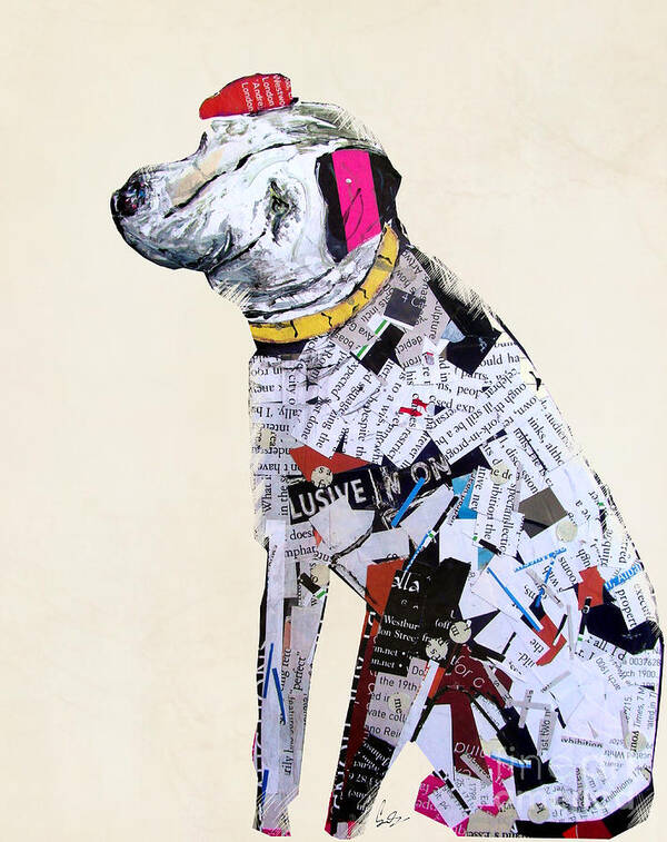 Dogs Poster featuring the painting A Dog Life by Bri Buckley