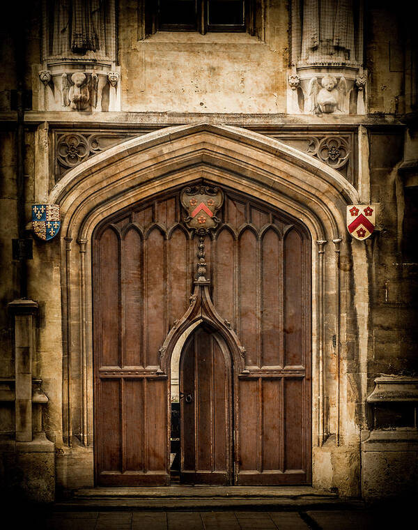All Souls College Poster featuring the photograph Oxford, England - All Souls Gate by Mark Forte