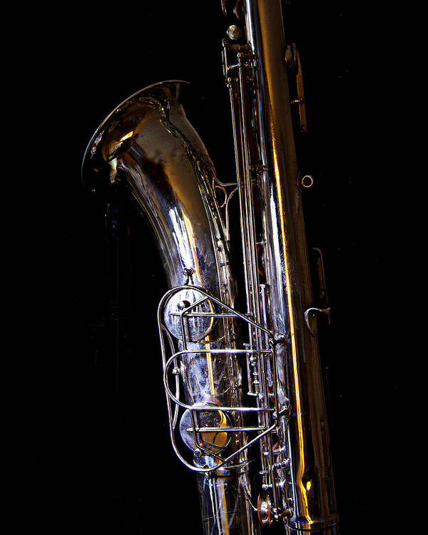 Baritone Poster featuring the photograph Bari Sax by Jim Mathis