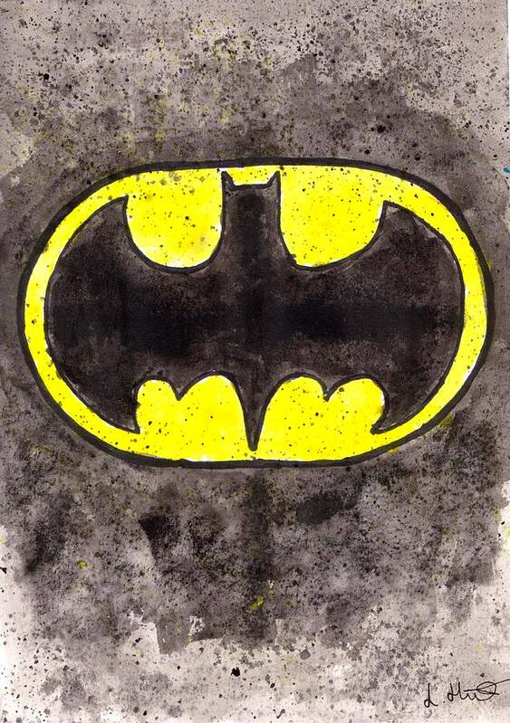 Batman logo Poster by Loren Hill - Fine Art America