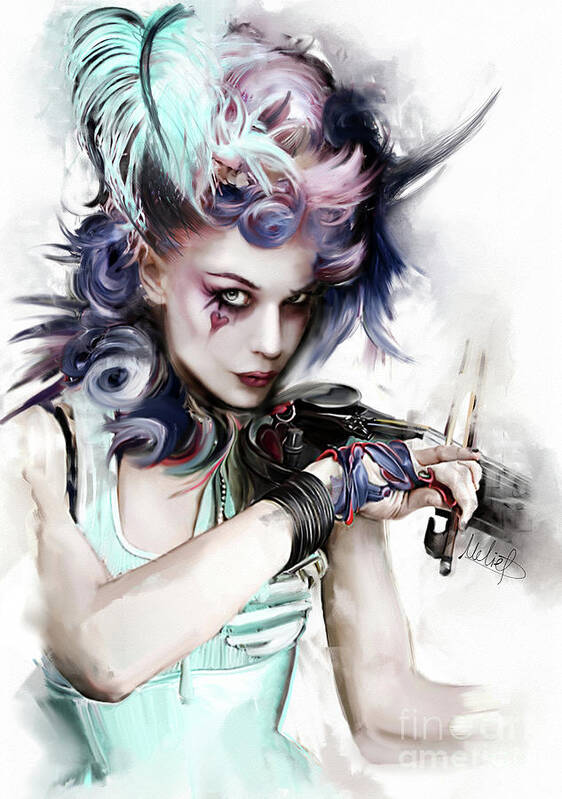 Emilie Autumn Poster By Melanie D
