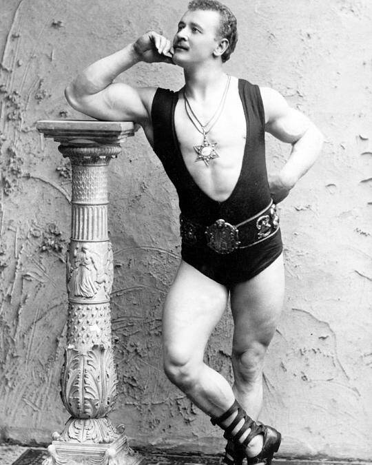 Erotica Poster featuring the photograph Eugen Sandow, Father Of Modern by Science Source
