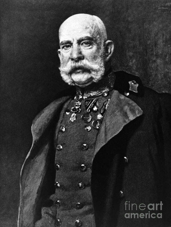 History Poster featuring the photograph Franz Joseph I, Emperor Of Austria by Omikron