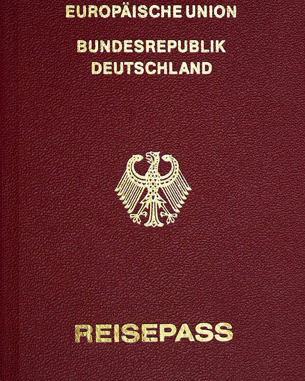 “passports” Collection Serge Averbukh Poster featuring the digital art German Passport Cover by Serge Averbukh