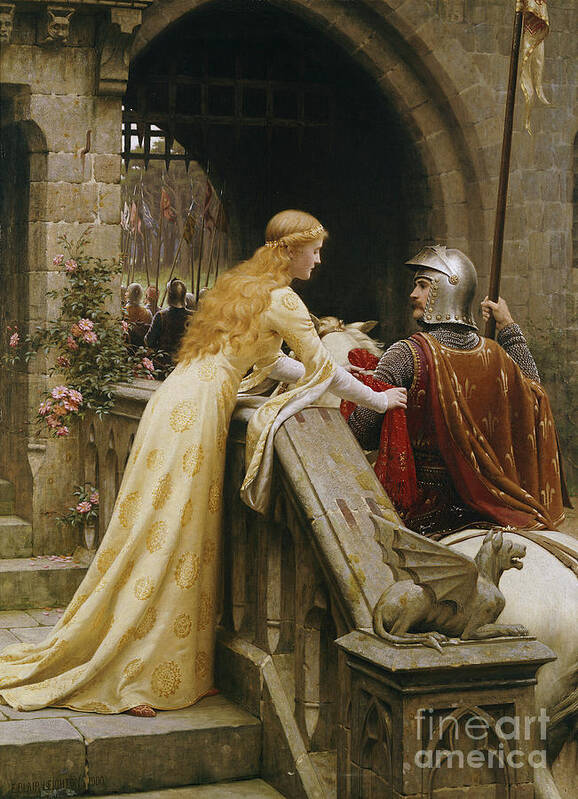 God Speed Poster featuring the painting God Speed by Edmund Blair Leighton