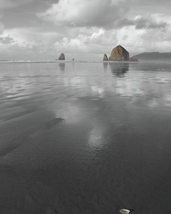 Haystack Shell Poster featuring the photograph Haystack Shell by Dylan Punke