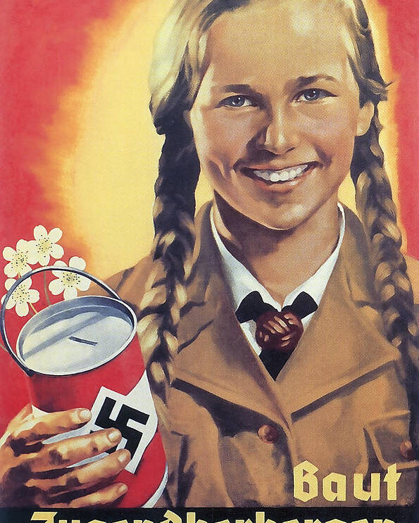 Hitler Youth C 1938 Poster By Daniel Hagerman