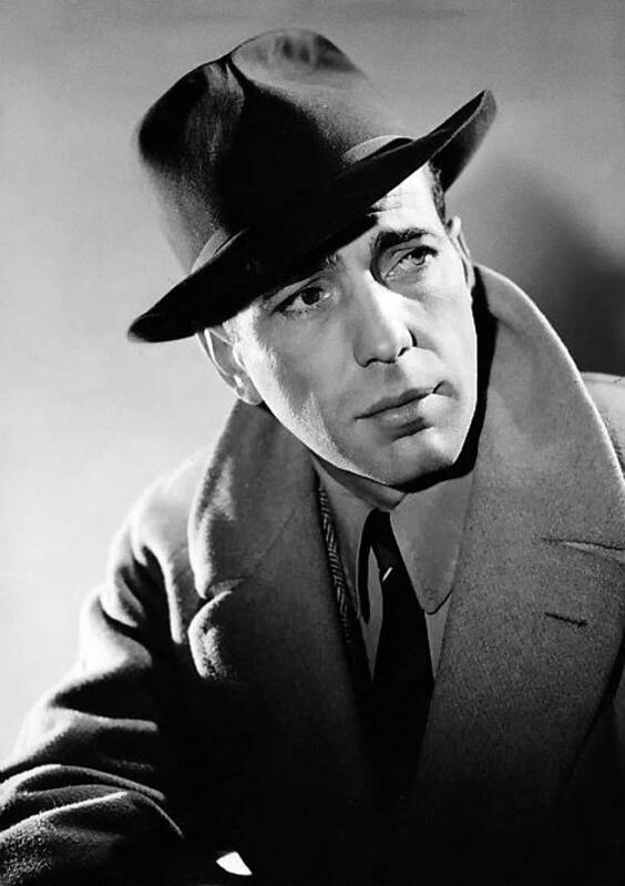 Humphrey Bogart Poster featuring the photograph Humphrey Bogart by Mountain Dreams
