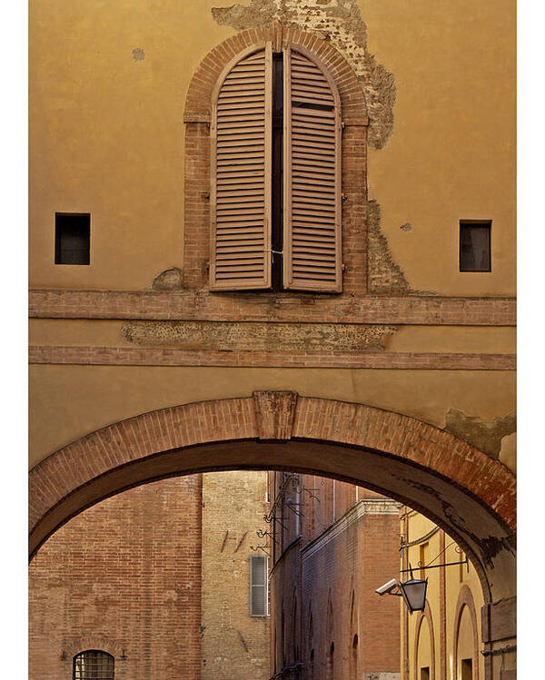 Italy Poster featuring the photograph Italian Arch by Peggy Dietz