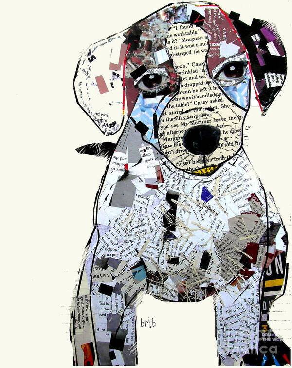 Jack Russell Dog Poster featuring the painting Jack Russell by Bri Buckley