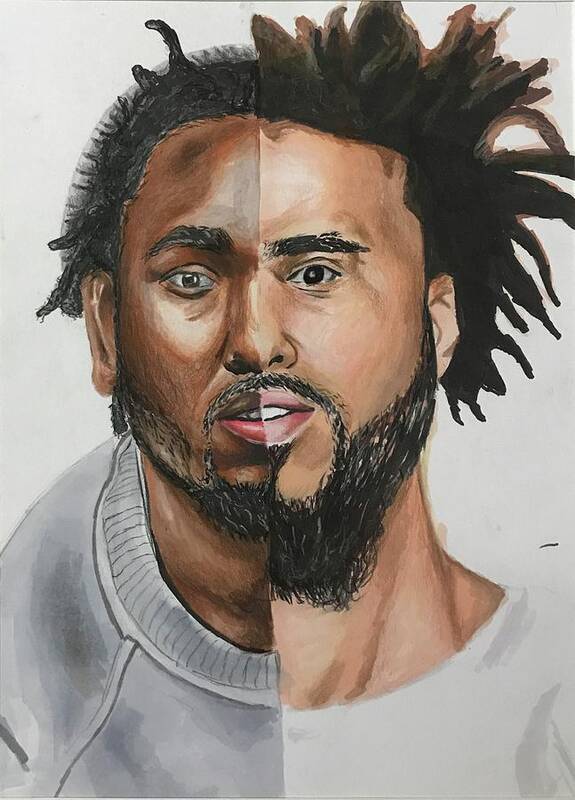 Kendrick Lamar/ cole Poster by Kristian Aiken Art America