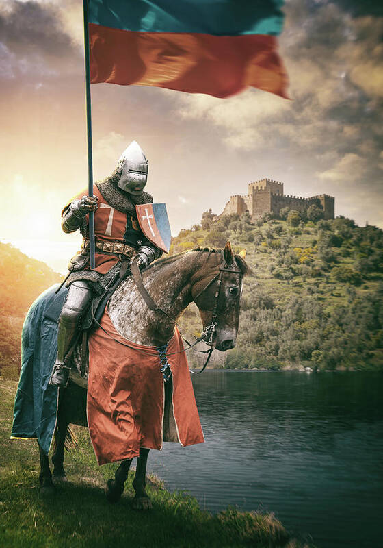 Armour of Medieval Knight Detail Canvas Art Poster Print Home Wall Decor