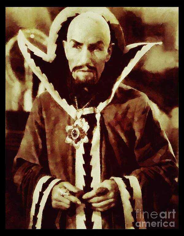 Ming The Merciless From Vintage Flash Gordon Poster By Esoterica Art Agency