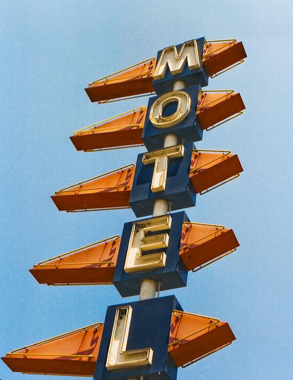 Motel Poster featuring the photograph Motel by Matthew Bamberg