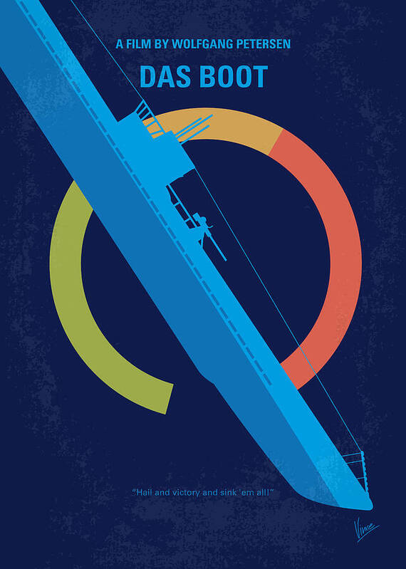 Das Boot minimal movie poster Poster by Chungkong Fine Art America