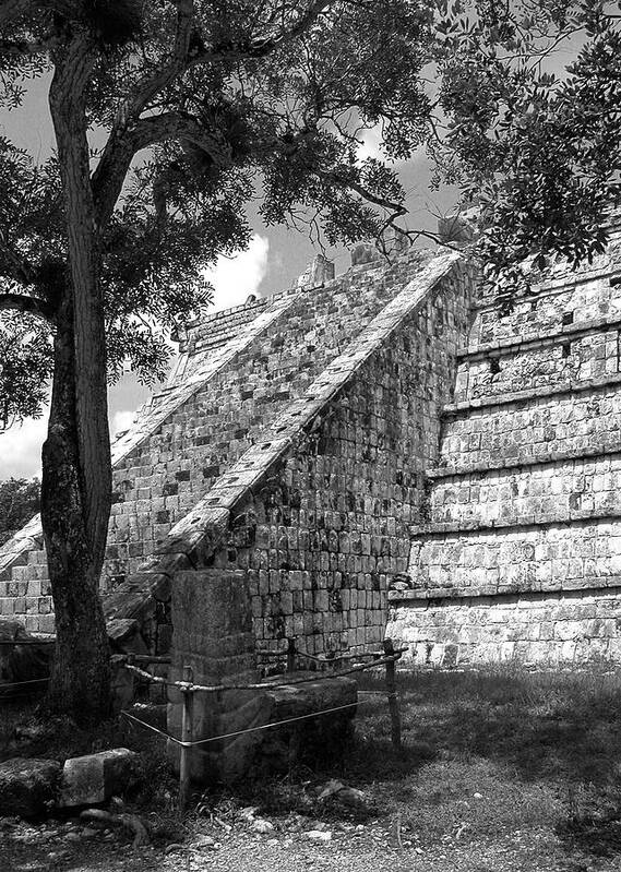 Ruins Poster featuring the photograph Ruins at Chichen Itza 1 by Frank Mari