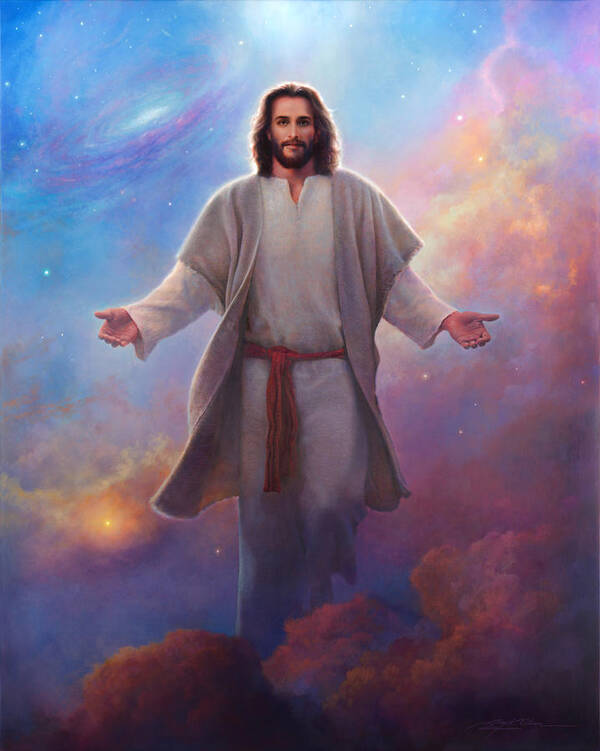 Jesus Poster featuring the painting Sacred Space by Greg Olsen