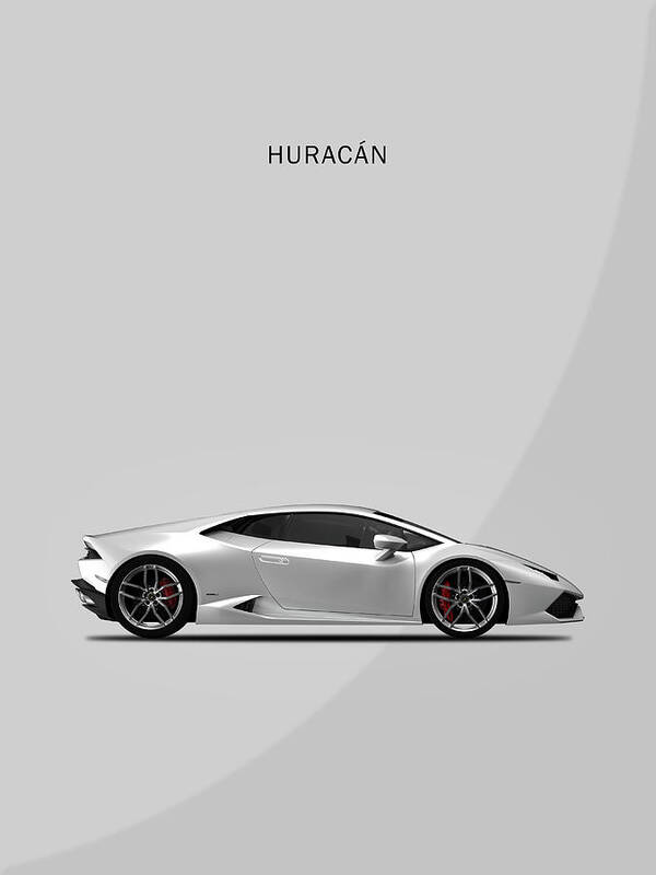 Lamborghini Huracan Poster featuring the photograph The Lamborghini Huracan by Mark Rogan