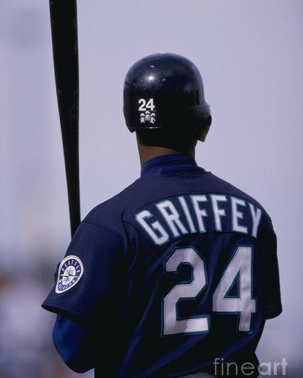 Peoria Sports Complex Poster featuring the photograph Ken Griffey Jr by Brian Bahr