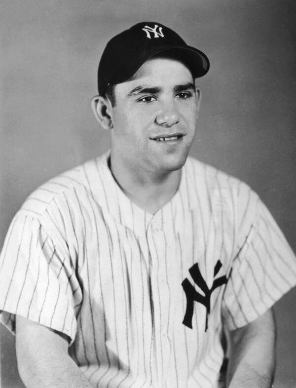 People Poster featuring the photograph Yogi Berra by Hulton Archive