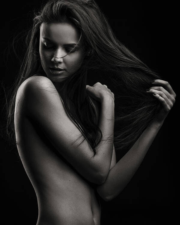 Sensual Poster featuring the photograph Sensual Beauty by Martin Krystynek