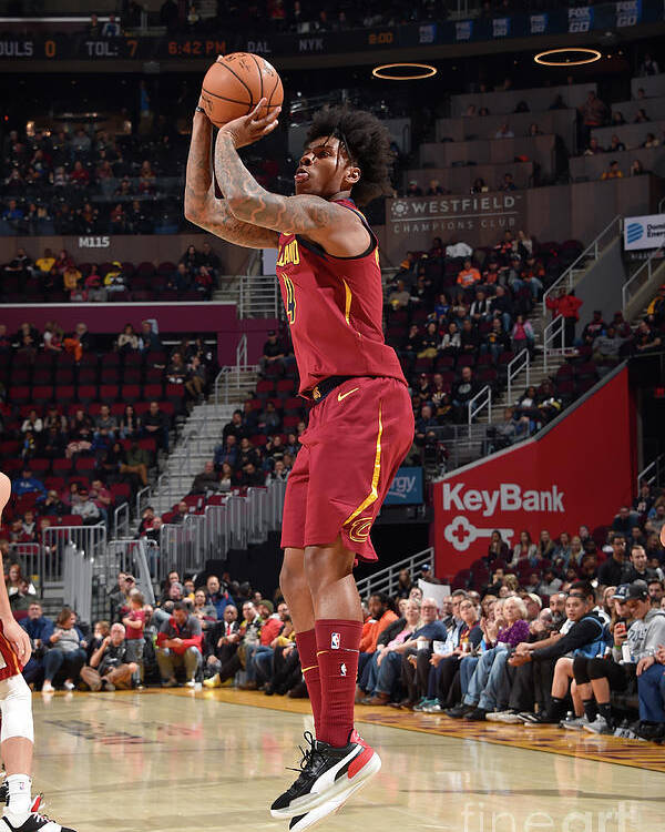 Kevin Porter Jr Poster featuring the photograph Miami Heat V Cleveland Cavaliers by David Liam Kyle