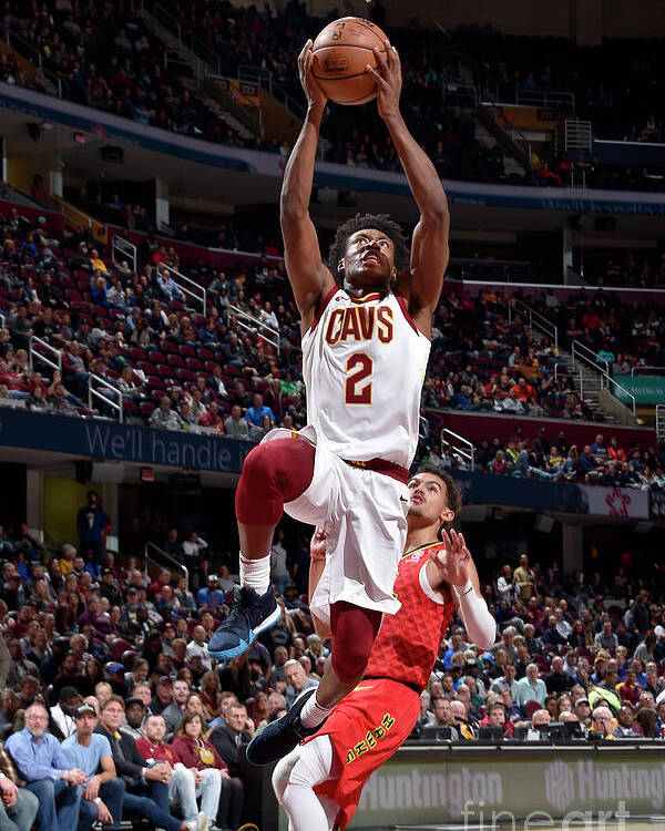 Nba Pro Basketball Poster featuring the photograph Atlanta Hawks V Cleveland Cavaliers by David Liam Kyle