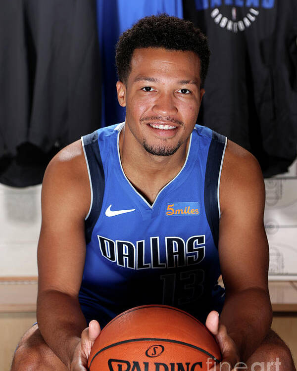 Jalen Brunson Poster featuring the photograph 2018 Nba Rookie Photo Shoot by Nathaniel S. Butler