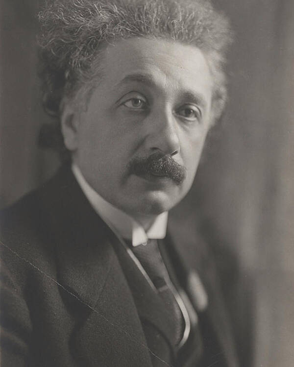 1921 Poster featuring the photograph Albert Einstein, German-american by Science Source