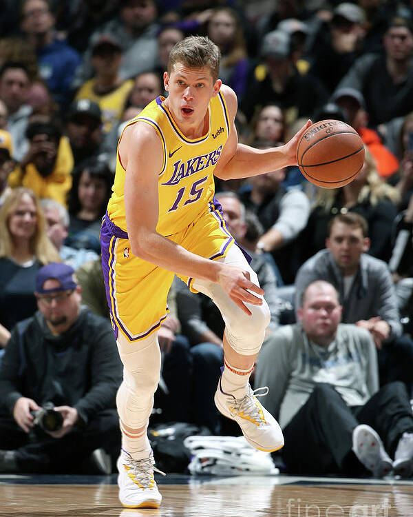 Moritz Wagner Poster featuring the photograph Los Angeles Lakers V Minnesota by David Sherman