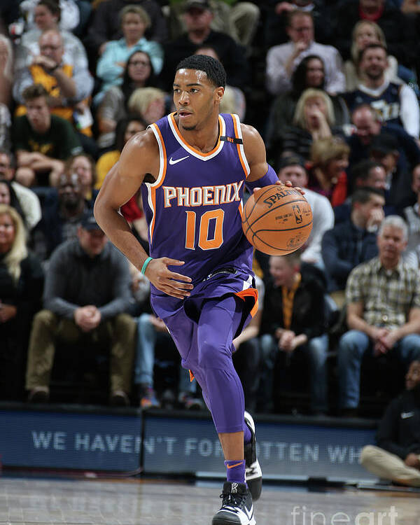 Shaquille Harrison Poster featuring the photograph Phoenix Suns V Utah Jazz by Melissa Majchrzak