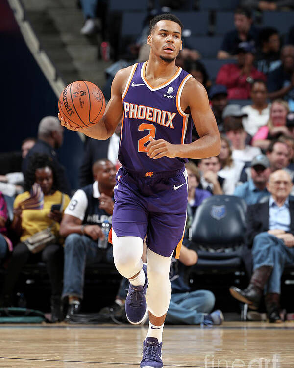 Nba Pro Basketball Poster featuring the photograph Phoenix Suns V Memphis Grizzlies by Joe Murphy