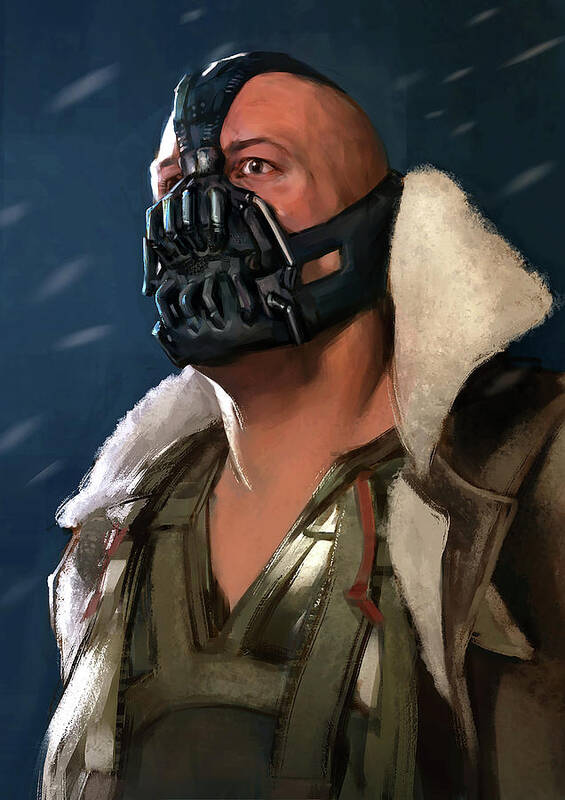 bane without mask comic