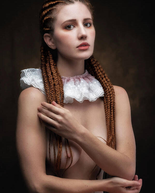 Braids Poster featuring the photograph Collar by Jan Slotboom
