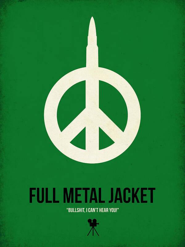 Christchurch famlende Udover Full Metal Jacket Poster by Naxart Studio - Fine Art America