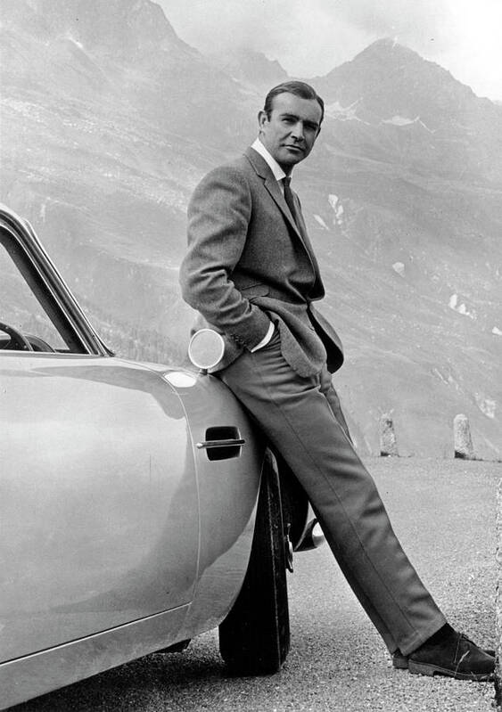 Sean Connery Poster featuring the photograph Goldfinger by Michael Ochs Archives