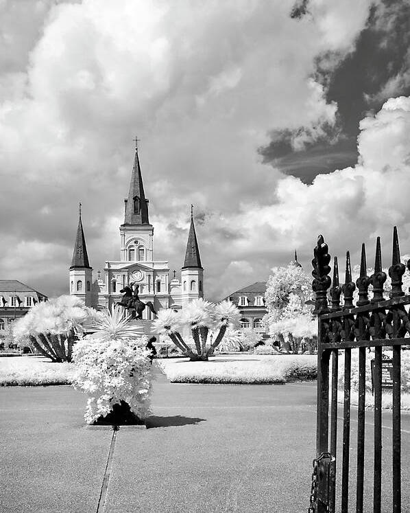 New Orleans Poster featuring the photograph Jackson Square by Jill Love
