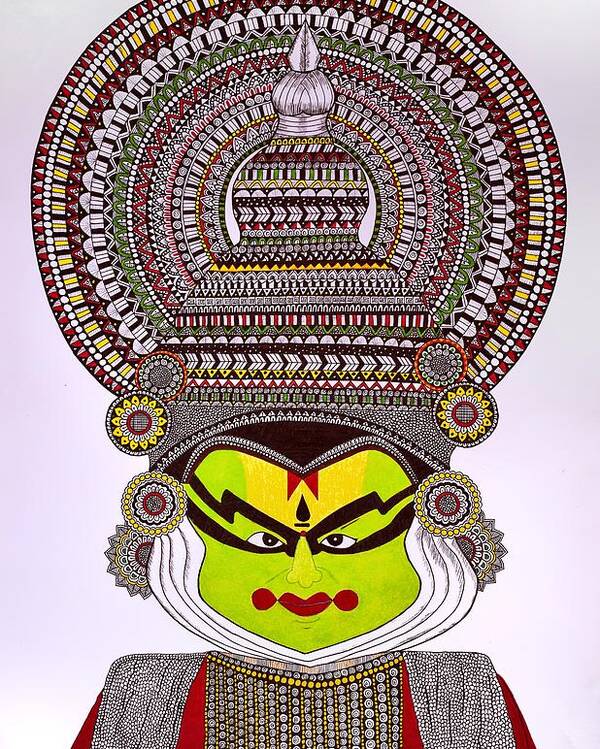 2,186 Kathakali Mask Images, Stock Photos, 3D objects, & Vectors |  Shutterstock