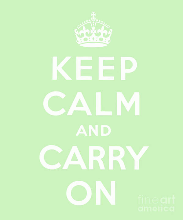 keep calm and carry on wallpaper green
