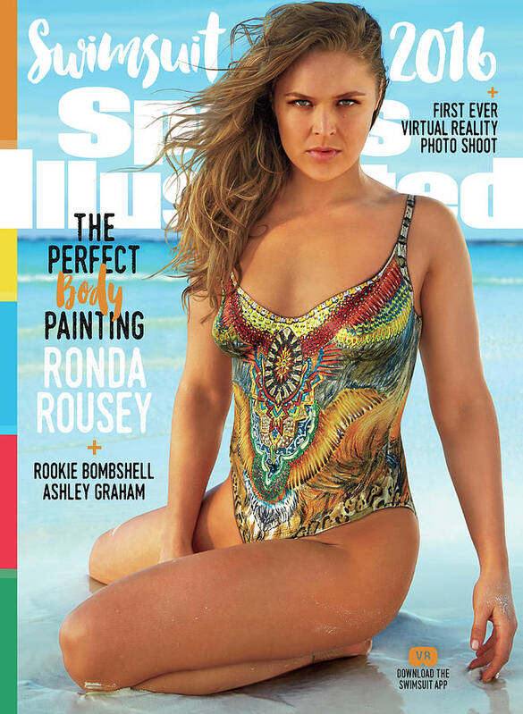 Artist Poster featuring the photograph Ronda Rousey Swimsuit 2016 Sports Illustrated Cover by Sports Illustrated