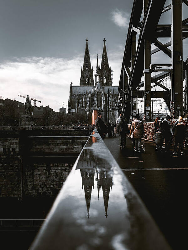 Germany Poster featuring the photograph The Cologne Cathedral by Massimiliano Coniglio