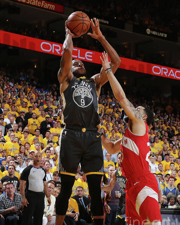 Playoffs Poster featuring the photograph Andre Iguodala by Nathaniel S. Butler