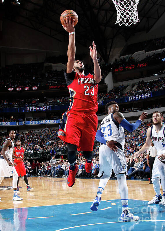 Nba Pro Basketball Poster featuring the photograph Anthony Davis by Glenn James